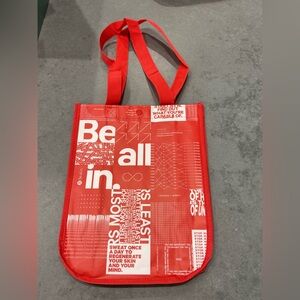 Lululemon Shopping Tote Bag Red